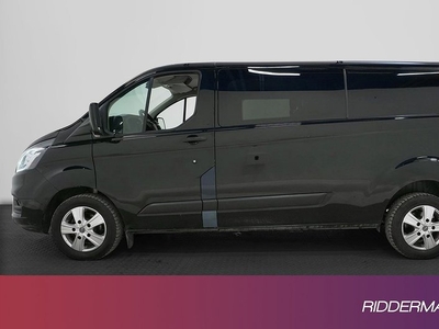 Ford CustomTransit CrewVan L2 Värmare 6-Sits Dragkrok 2018, Minibuss