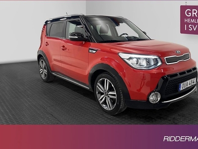 Kia Soul1.6 GLS B-kamera Rattvärme Farthållare Välservad 2016, Halvkombi