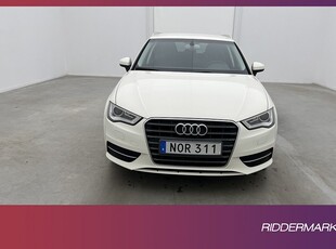 Audi A3 1.2 TFSI 110hk Attraction Sensorer Farth 0,49l/Mil