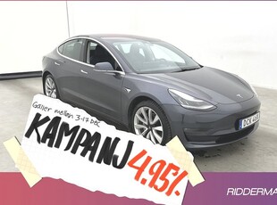 Tesla Model 3Long Range AWD Dragkrok En-Bruka 2019, Halvkombi