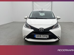 Toyota Aygo 1.0 VVT-i 69hk X-PLAY Farthållare 0.41L/Mil