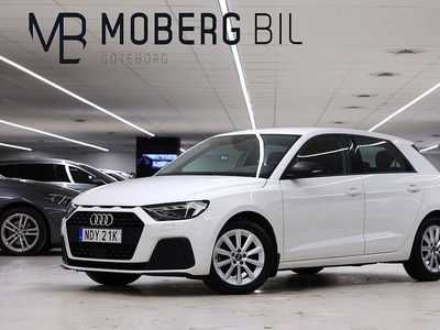 Audi A1Sportback 30 TFSI Proline Svart Optik Carplay 2021, Halvkombi