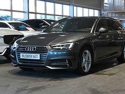 Audi A4 Avant 2.0 TDI Q S Tronic 190hk S-Line Värmare Matrix