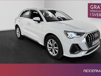 Audi Q3Quattro 40 TFSI S-Line Cockpit Halvskinn 2019, SUV