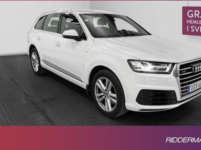 Audi Q73.0 TDI Ultra Q 7-Sits S-Line Värmare Sensorer Drag 2018, SUV