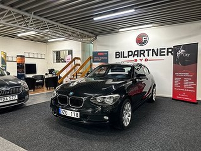 BMW 116 d 3-dörrars|S+V|M RATT|BESIKTAD|SERVAD|0% RÄNTA