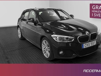 BMW 116d hk M Sport Sensorer Låg Skatt 0.4L Mil 2016, Halvkombi