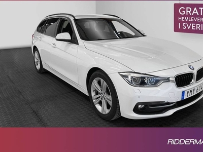 BMW 318d Sport line Drag Sensorer 0.41L Mil Välservad 2017, Kombi