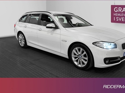 BMW 520d xDrive Rattvärm Skinn Sensorer Drag Välservad 2016, Kombi