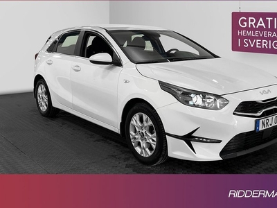 Kia Cee´d1.0 T-GDI B-Kamera Sensorer Rattvärme Nyserv 2022, Halvkombi