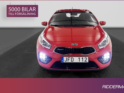 Kia Cee´dPro GT 1.6 GDI Sensorer Rattvärme Välservad 2014, Halvkombi