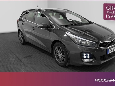 Kia Cee´dSportswagon 1.6 CRDi GT-Line Värm Kamera Navi Drag 2016, Halvkombi