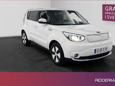 Kia SoulEV 27 kWh B-kamera Navi Keyless Lågmil 2017, Halvkombi