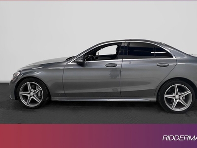 Mercedes C220Benz C 220d 4M AMG Panorama Drag Skinn Keyless 2018, Sedan