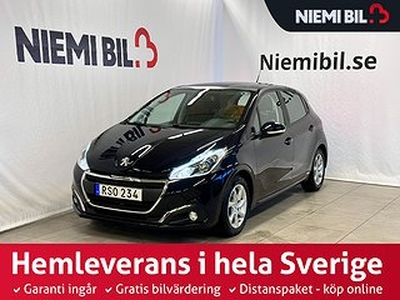 Peugeot 208 1.2 VTi Aut/Panorama/Psensorer/Bluetooth/1 ägare