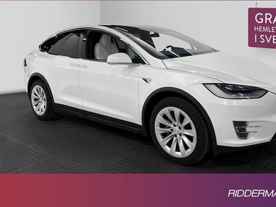 Tesla Model XLong Range Sv.Såld 6-sits Autopilot Drag 2020, SUV