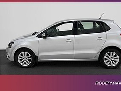 Volkswagen Polo 1.2 TSI 90hk Touchskärm Låga Mil Välservad