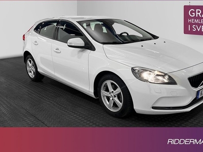 Volvo V40D2 Kinetic VOC Värmare Halvskinn 0,34l mil 2018, Kombi