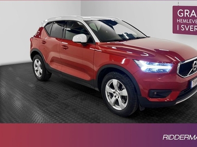 Volvo XC40T4 Advanced VOC Värmare Kamera Välservad 2019, SUV