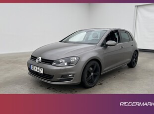 Volkswagen Golf 1.4 TSI 140hk M/K-Värm Kamera Sensorer Drag