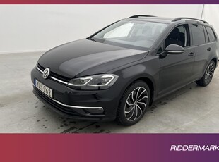 Volkswagen Golf Sportscombi TSI 110hk Kamera CarPlay Drag