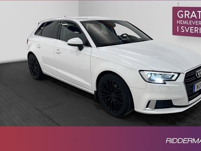 Audi A3TFSI Proline Sport Sensorer 2019, Halvkombi