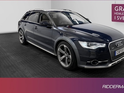 Audi A6Quattro allroad 3.0 TDI Pano Värm Skinn Kamera Drag 2014, Crossover