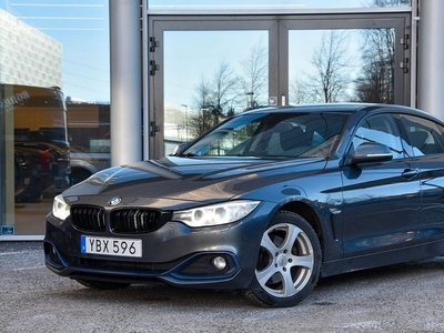 BMW 420d xDrive Gran Coupé Sport line Läder HiFi Navi Drag 2016, Sportkupé