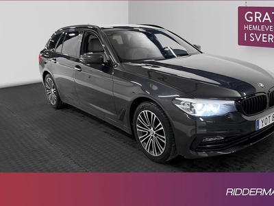 BMW 520d xDrive Touring Sport line HiFi Skinn Drag 360 2018, Kombi