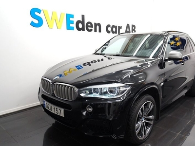 BMW X5M50d Steptronic M Sport Sv-såld Drag Navi HK 2014, SUV