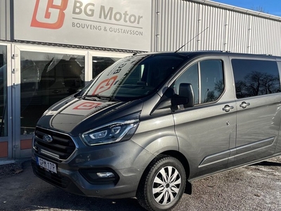 Ford CustomTransit 340 Crew Van 2.0 TDCi Drag D-Värm 2019, Personbil