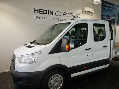 Ford CustomTransit Chassi 350 Dubbelhytt2.2 TDCi 2016, Personbil