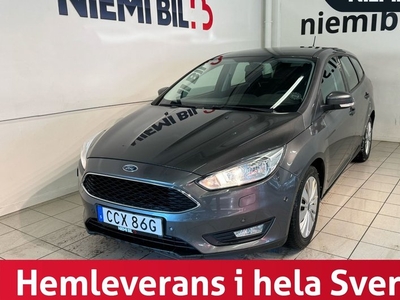 Ford FocusKombi 1.5 TDCi Euro 6 Navi Bluetooth PDC En ägare 2017, Kombi