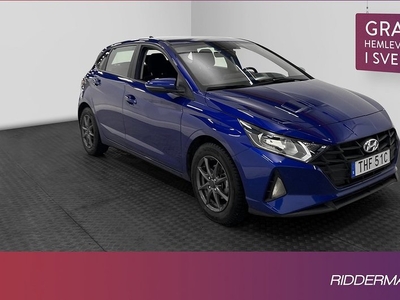 Hyundai i20MPi Essential Kamera Carplay Rattvärme 2023, Halvkombi