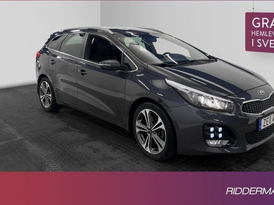 Kia Cee´d1.6 GDI GT-Line Navi Kamera Rattvärme Välserv 2018, Halvkombi