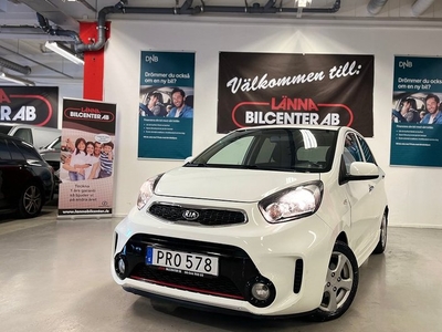 Kia Picanto1.2 Automat GLS Rattvärme Ny servad Bluetooth 2016, Halvkombi