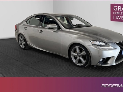 Lexus IS 2502.5 Rattvärme Halvskinn Keyless Drag 2013, Sedan