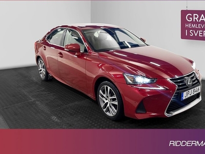 Lexus IS300h CVT Executive Skinn B-Kamera Navi Drag 2018, Sedan