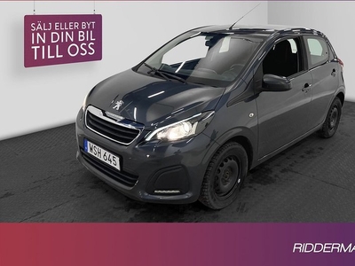 Peugeot 1081.0 VTi Limited Edtion Bluetooth Välservad 2014, Halvkombi