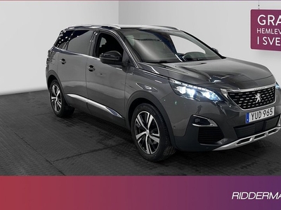 Peugeot 5008e-THP GT-Line 7-sits Kamera Carplay Drag 2018, SUV