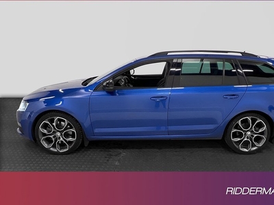 Skoda OctaviaRS 2.0 TSI Canton B-kamera Navi Skinn 2017, Kombi