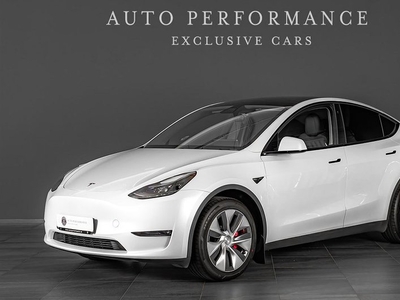 Tesla Model Y Long Range Leasebar Vinterdäck Sensorer Hemleverans 2022, SUV