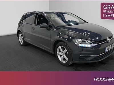 Volkswagen Golf1.0 TSI Sensorer CarPlay Adaptiv Fart 2019, Halvkombi