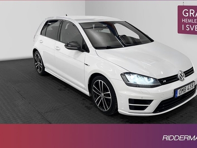 Volkswagen GolfR 4Motion Dynaudio B-Kamera Carplay 2017, Halvkombi