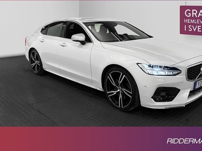 Volvo S90D5 AWD R-Design T-lucka HUD D-värme B&W 360° VOC 2018, Sedan