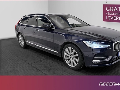 Volvo V90D4 Inscription Pano HUD VOC 360° Skinn Drag 2017, Kombi