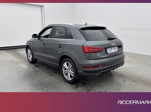 Audi Q3 2.0 TDI Quattro 150hk S-Line Navigator 0,51L/mil