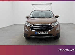 Ford Ecosport 125hk Titanium Kamera Navi Halvskinn Rattvärme