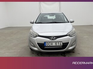 Hyundai i20 1.4 101hk Premium M&K-Värmare Sensorer Välservad