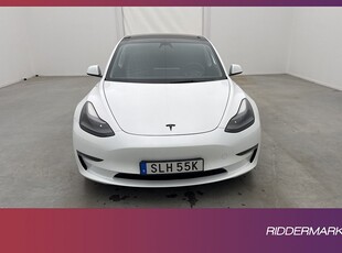 Tesla Model 3 Long Range AWD 440hk Autopilot Svensksåld Pano